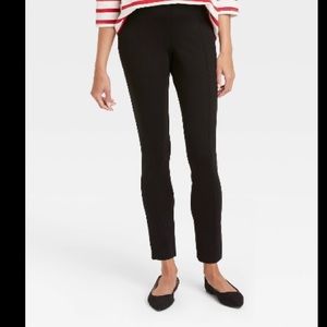 The Nines by HATCH Maternity Skinny Ponte Pull-On Pants Black, size L, EUC